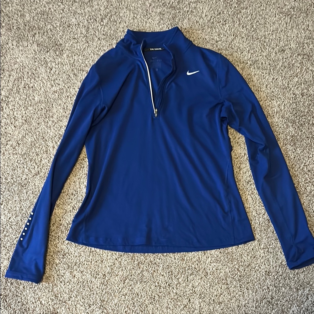 Nike Blue Long Sleeve Top